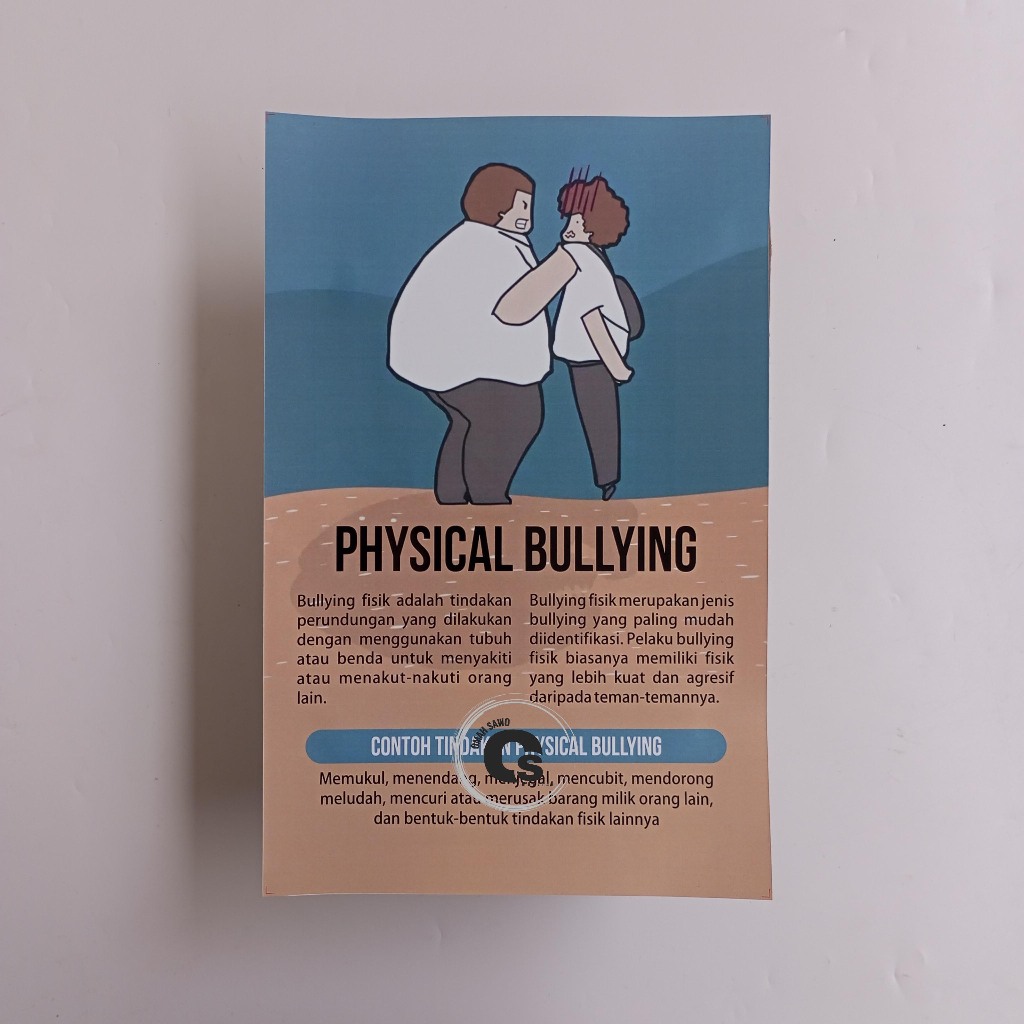 

Stiker Bullying Physical - Contoh Bullying Physical - Stiker Perundungan - Stiker Vinyl