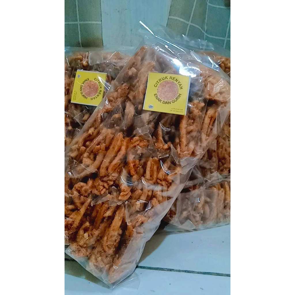 

citruk renyha 25 gram cemilan garut asin dan pedas