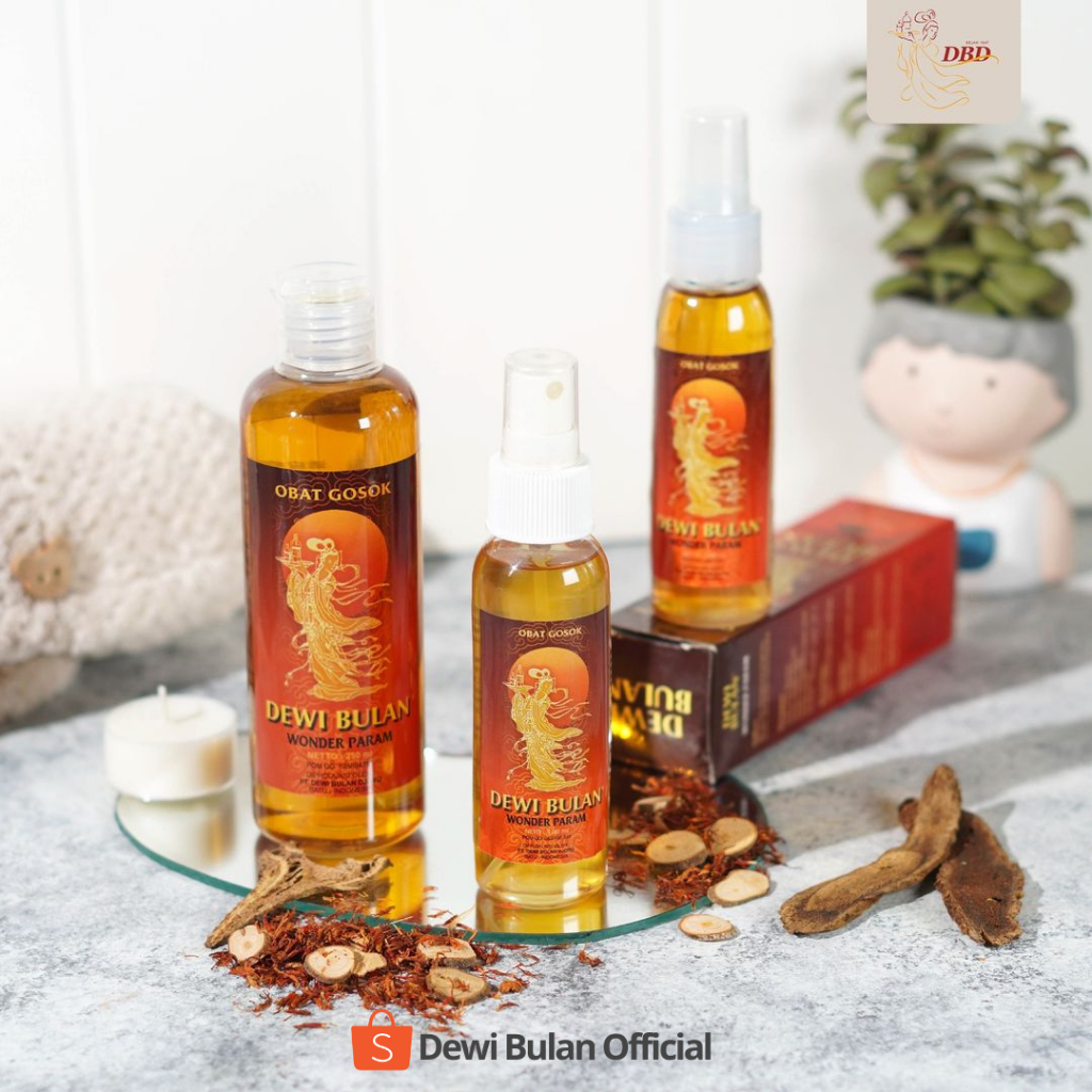 Bundling Dewi Bulan Package Silver (Spray & Refill) + Free Roll On Dewi Bulan