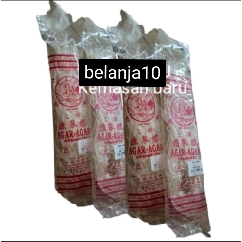 

Agar - agar batang 30g cap bulan bintang import original 100%