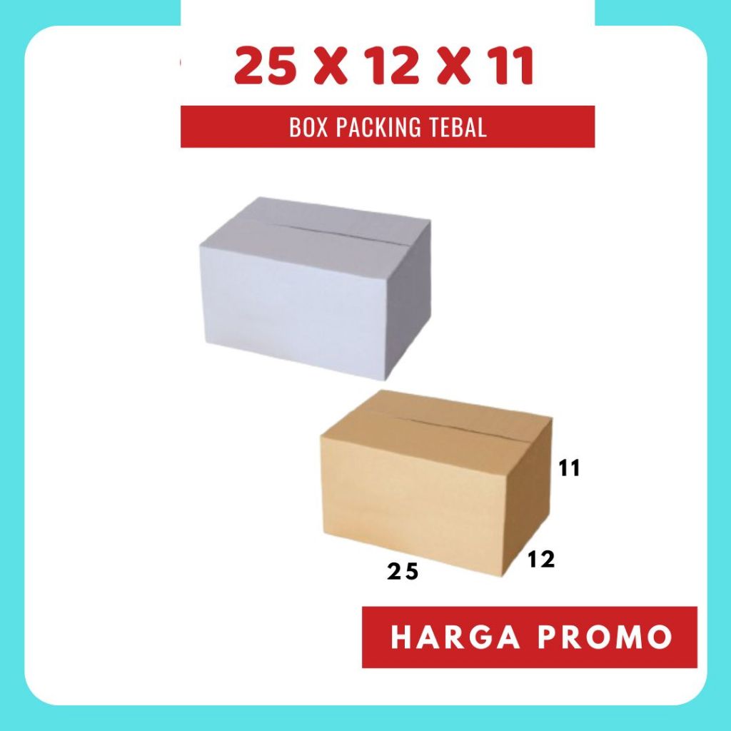 

Box Packing 25x12x11 Kardus A1 Karton Dus Kotak Kemasan Sparepart Jamu Madu Assesoris