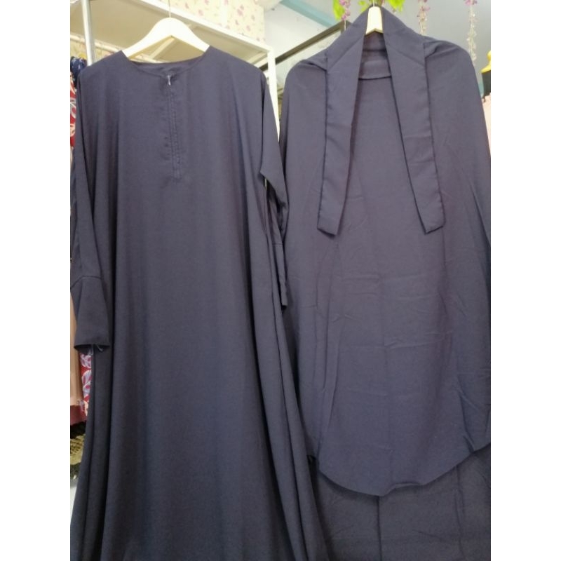 Aisyah Series / Zasya Syar'i / abaya premium / Khimar FK /cadar/ Gamis umroh