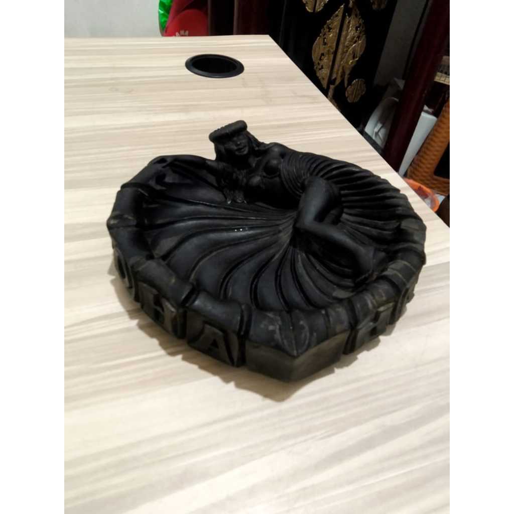 Asbak Aloha Hawai Fiber Kuno Jadul Antik