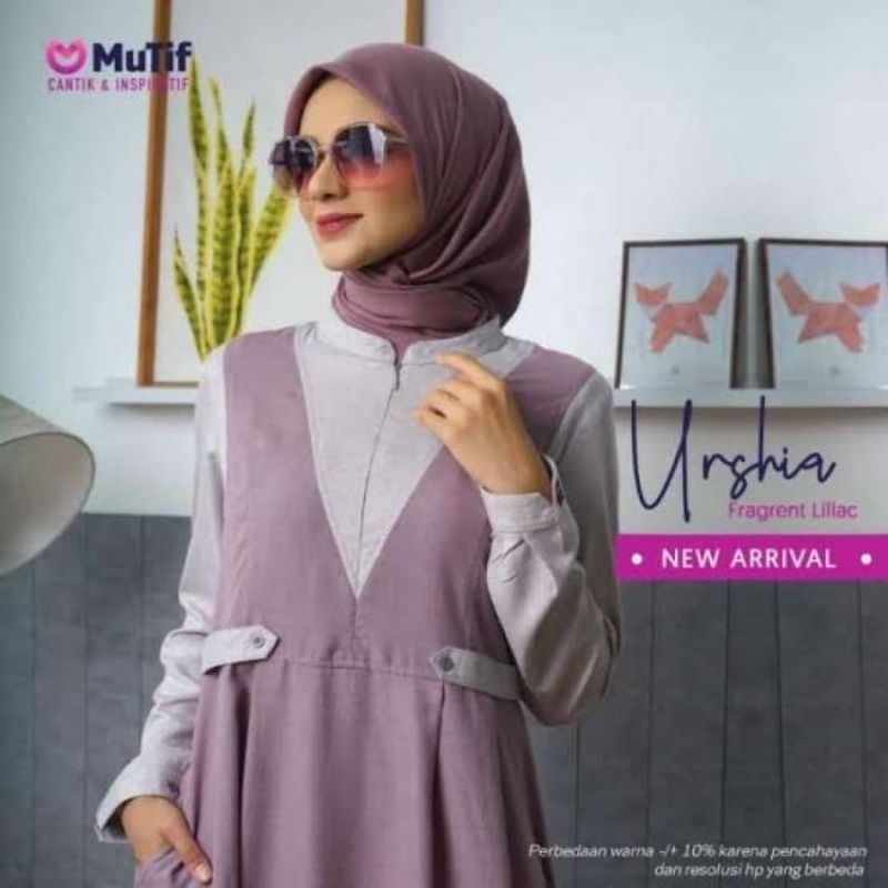 Mutif Urshia Gamis Trendi dan Casual