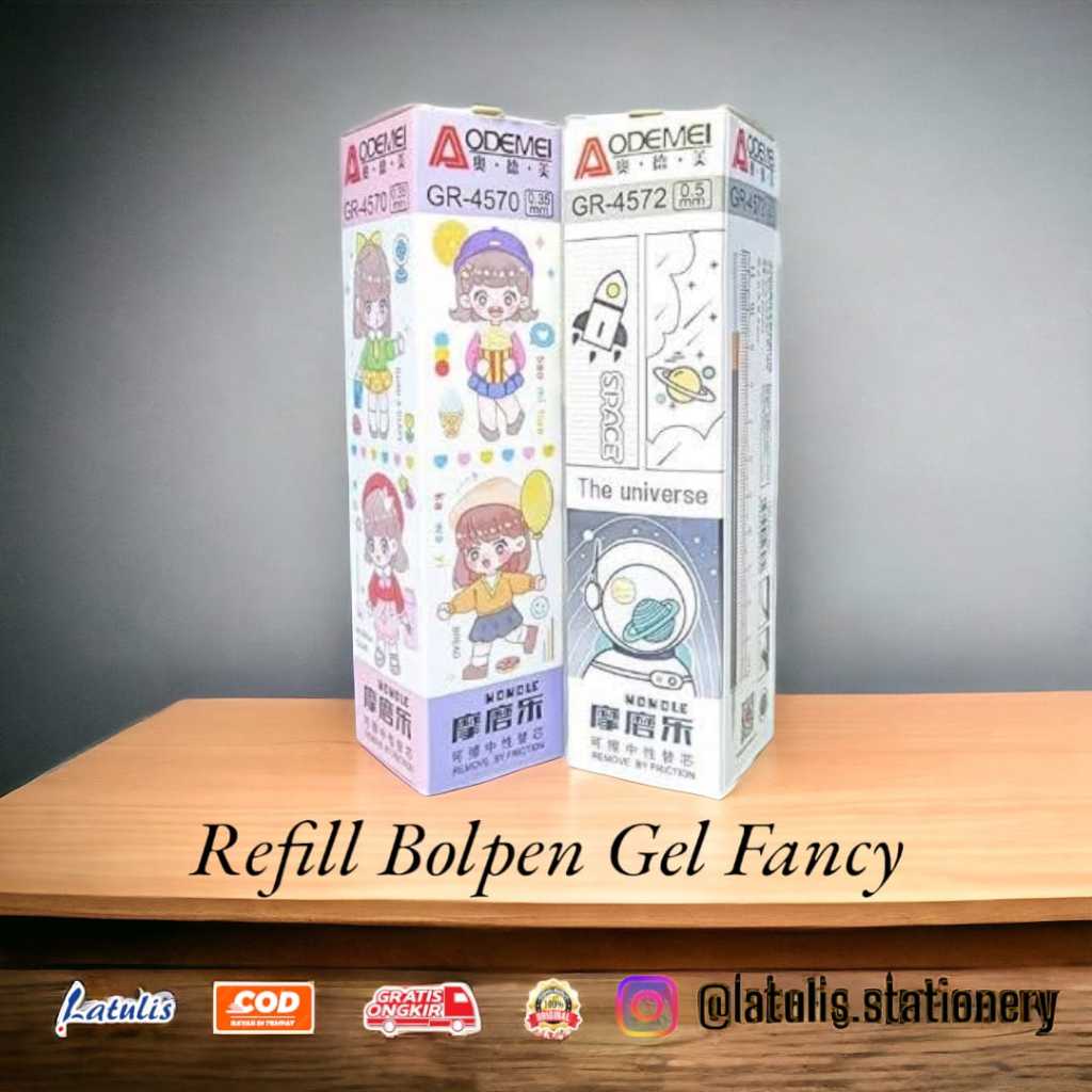 

Isi bolpen gel fancy ( 1 dus isi 20 buah )