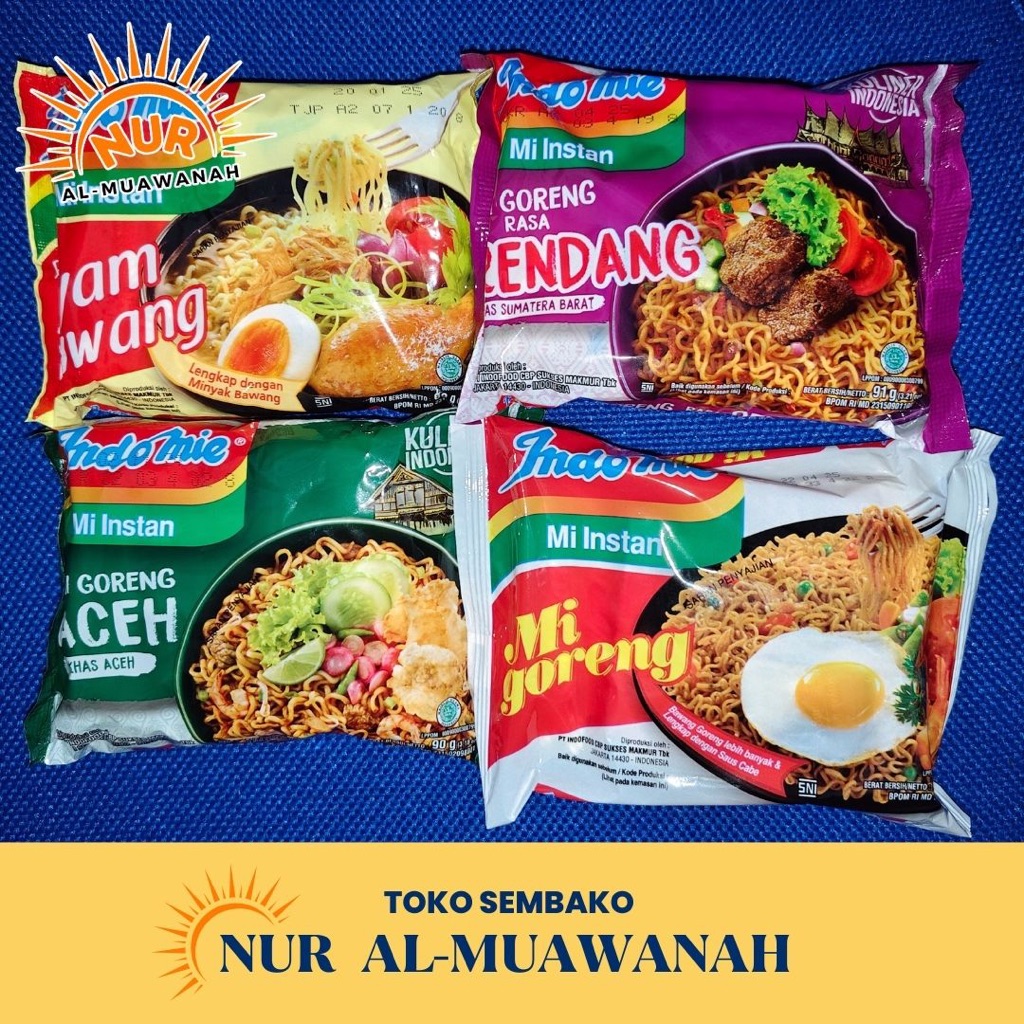 

INDOMIE Mie Instan Kuah Goreng - 1 Pcs