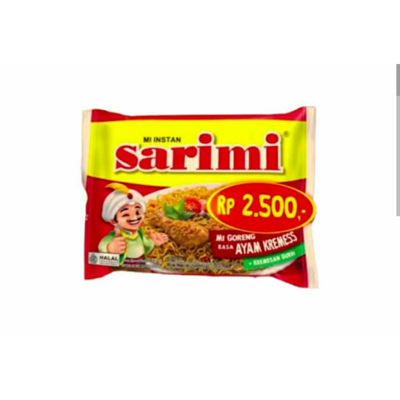 

Sarimi Mi Goreng Rasa Ayam Kremes
