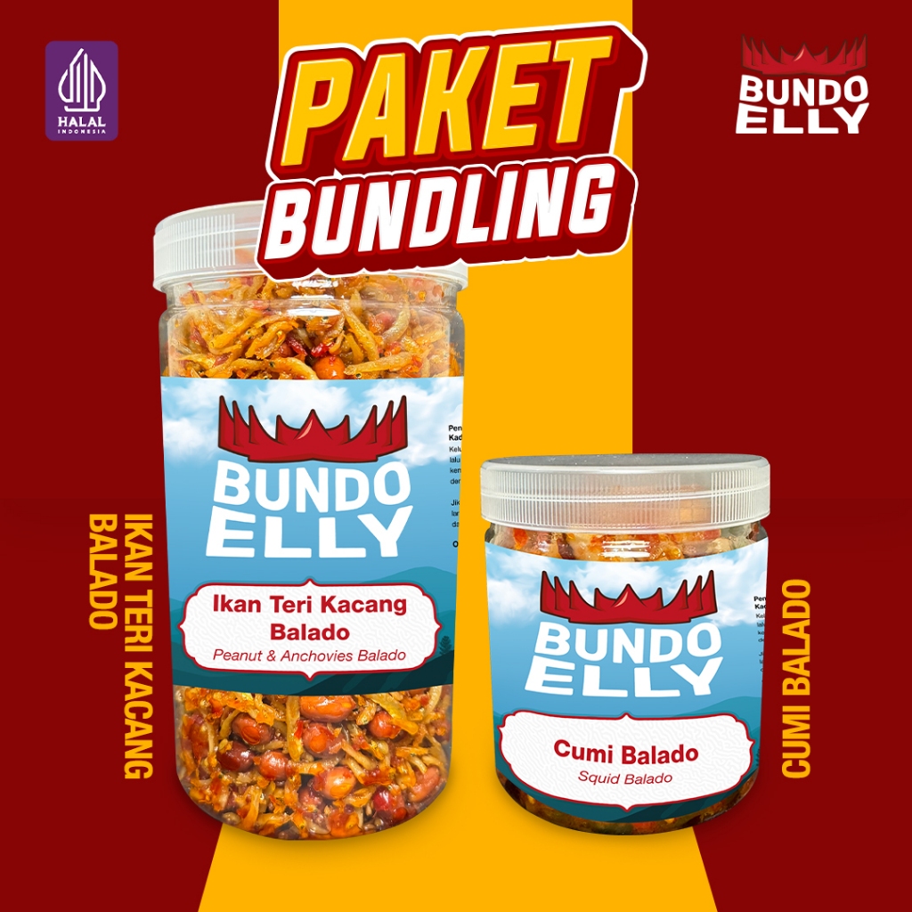 

BUNDLING TERI KACANG BALADO & CUMI BALADO