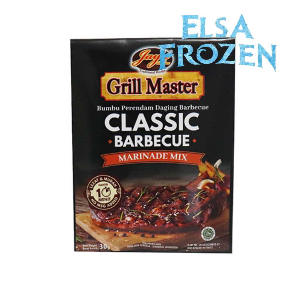

GRILL MASTER CLASSIC BARBECUE 30G / BUMBU MARINASI BARBEQUE / BBQ
