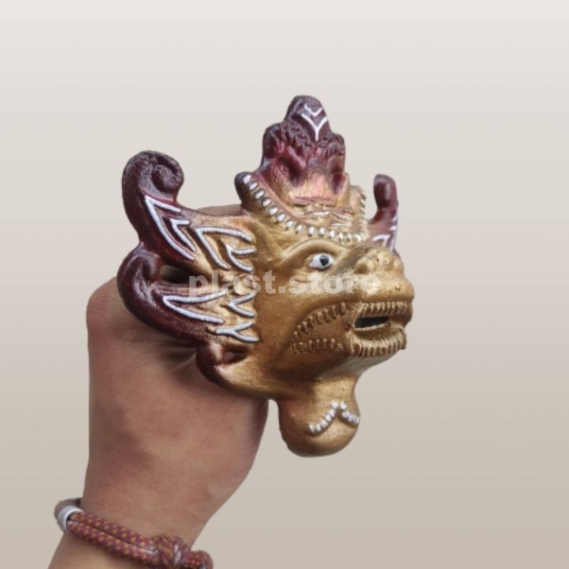 Kaki Sangkar Perkutut Model Barong / isi 4 pcs (Red Bronze)