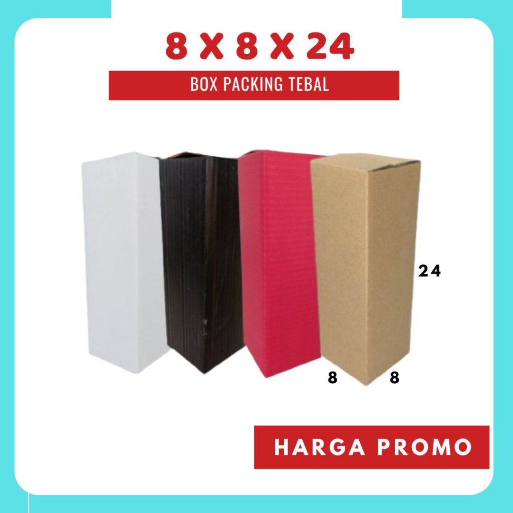 

Dus Packing 8x8x24 Kardus A1 Kotak Kemasan Karton Olshop Sparepart Madu Kosmetik