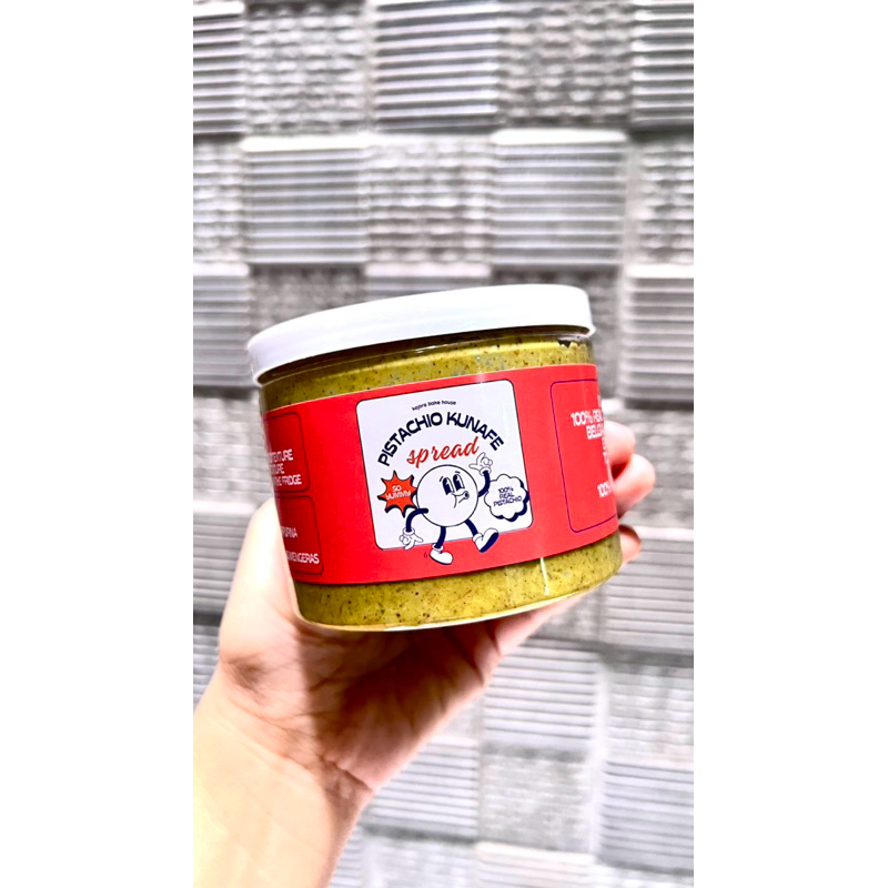 

QH Filling Chocolate Dubai - Pistachio Kunafe Spread - Pistachio Kunafe Selai - Pistachio Kunafa