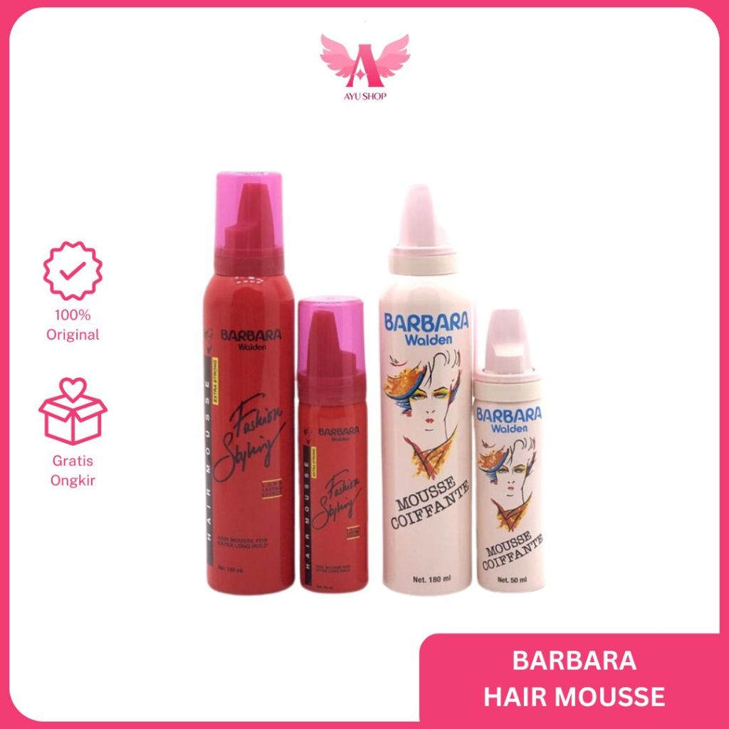 Barbara Walden Hair Styling Mousse