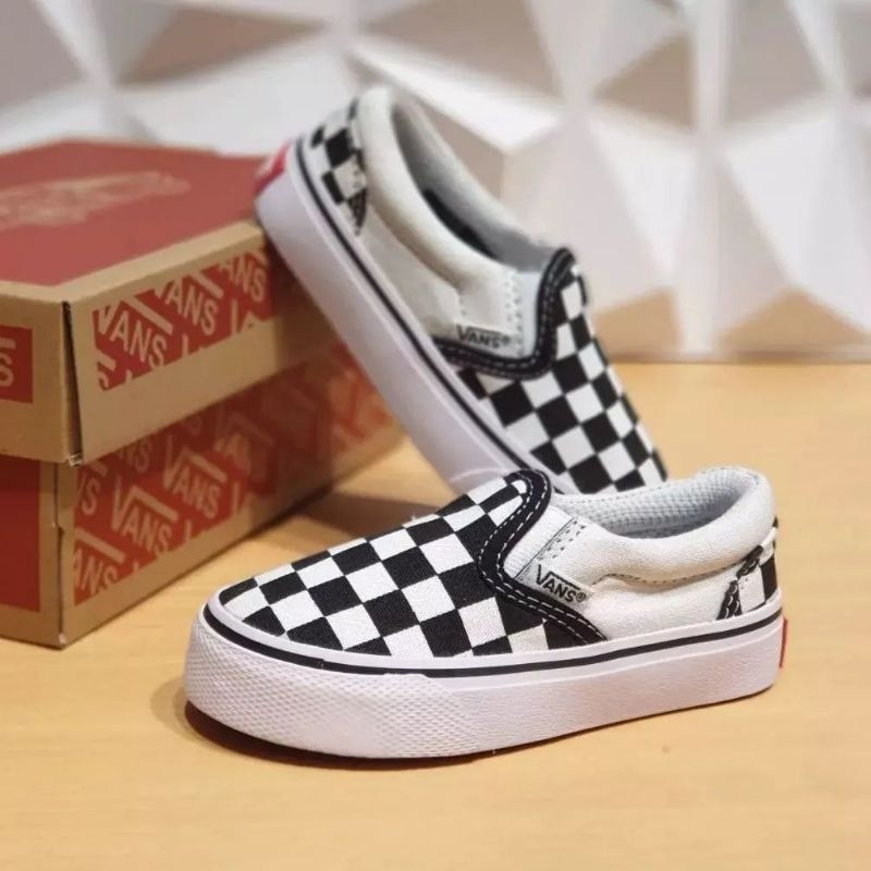 Sepatu Vans Checkboard Putih