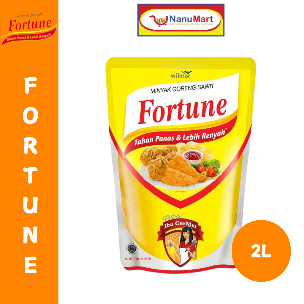 

FORTUNE MINYAK GORENG SAWIT POUCH 2 LITER