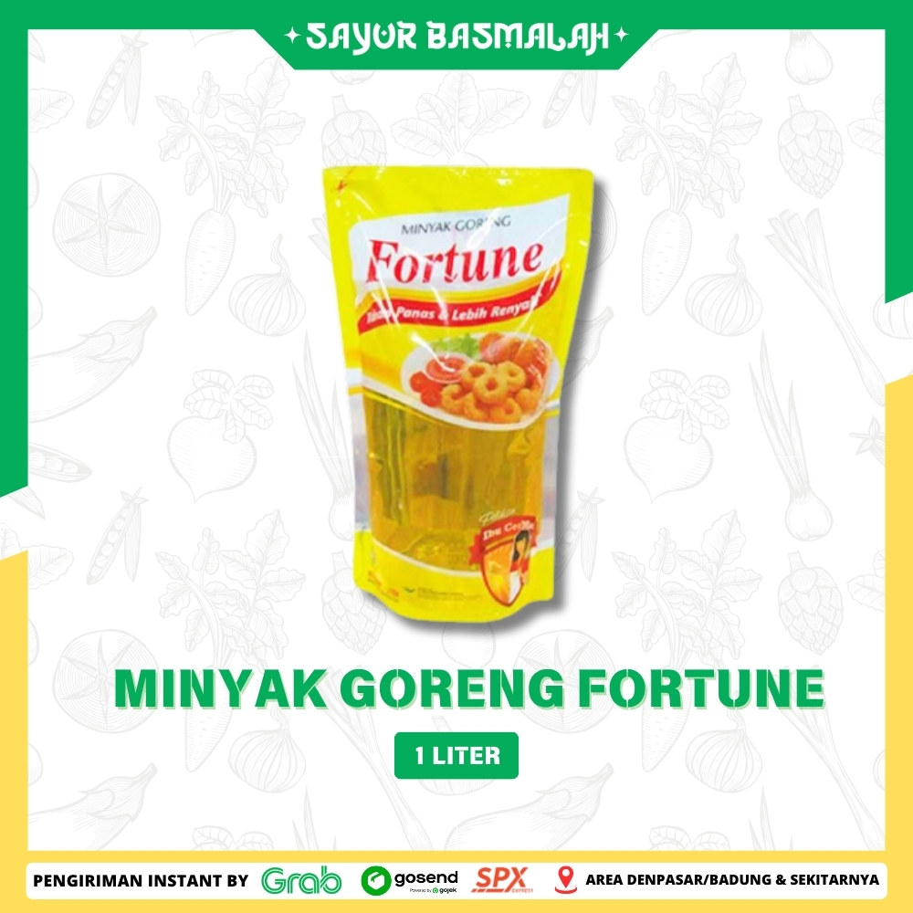 

Minya Goreng Fortune 1 liter - Sayur Basmalah