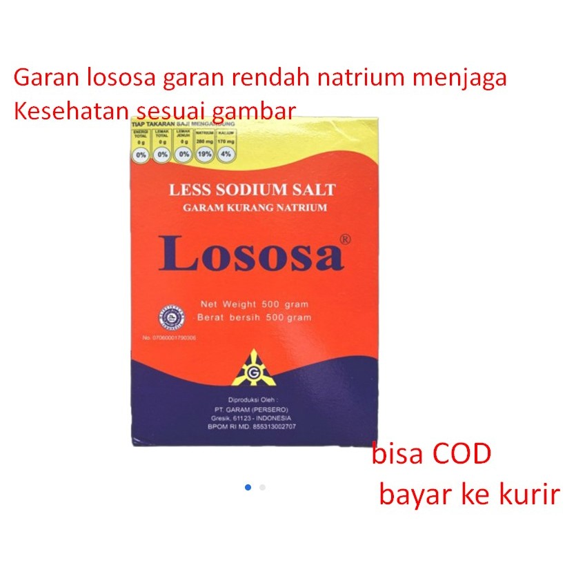 

Garam lososa garam rendah natrium menjaga Kesehatan sesuai gambar