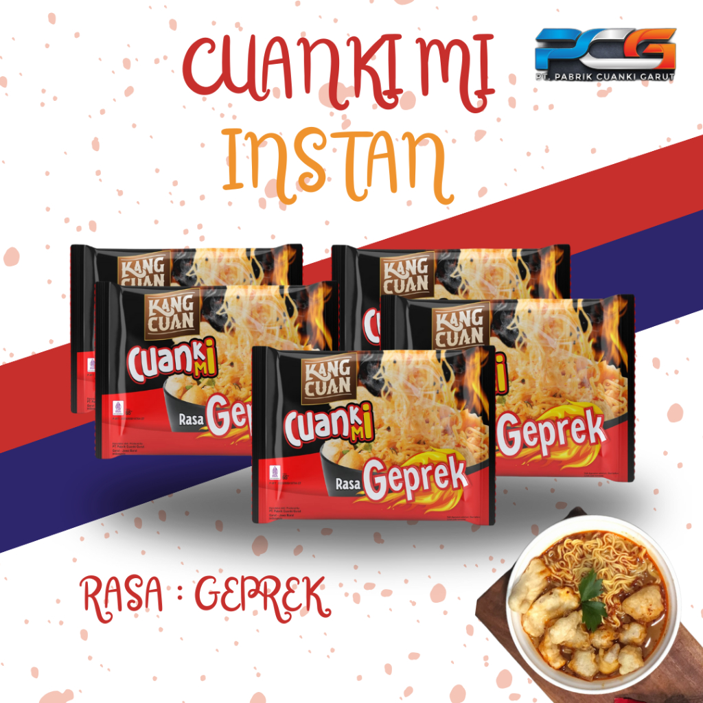 

CUANKIMI INSTAN BY KANGCUAN RASA AYAM GEPREK 5 PCS