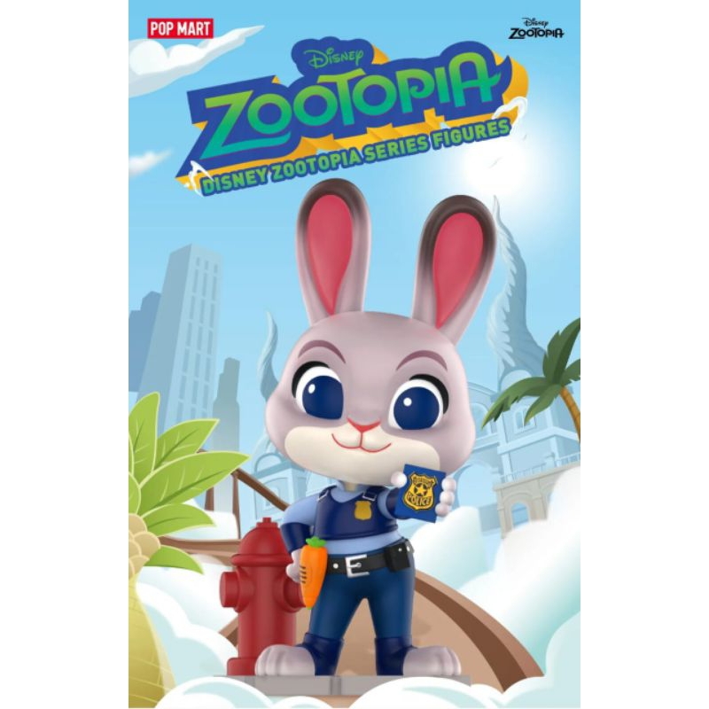 Disney Zootopia Series Figures 1 Set ( Isi 12 BLIND BOX ) - POP MART