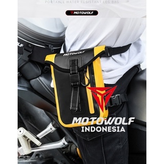 Tas Pinggang Motowolf 0708 Anti Air PVC
