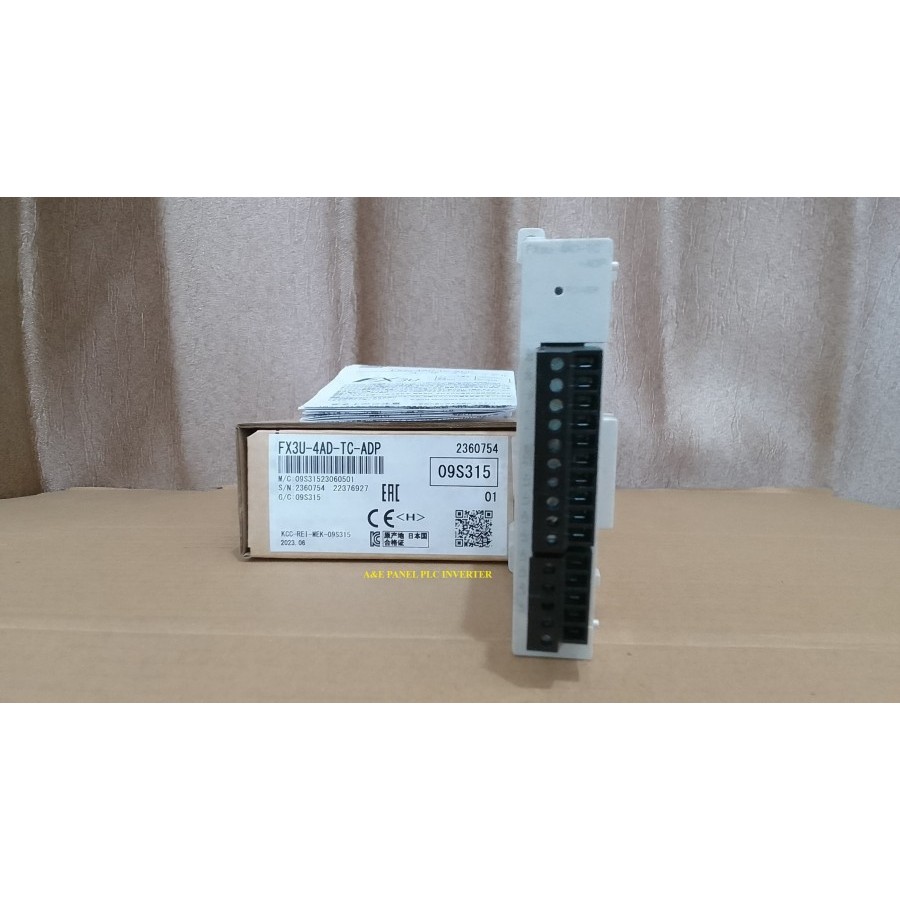 FX3U-4AD-TC-ADP PLC MITSUBISHI FX3U 4AD TC ADP