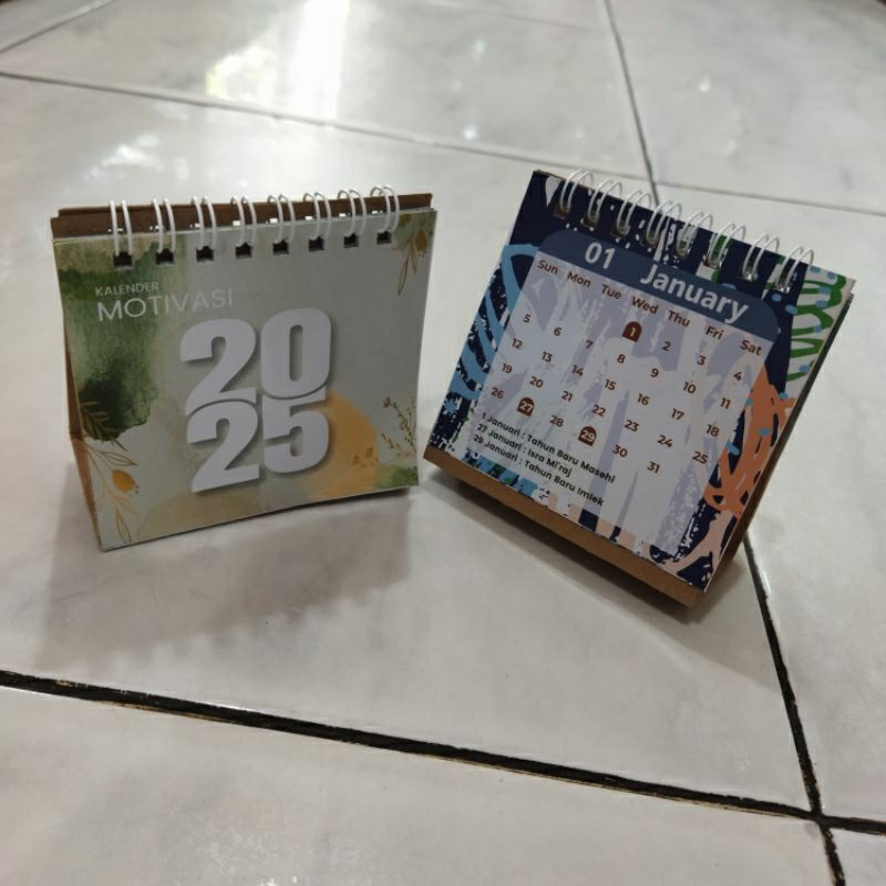 

Kalender Meja Mini Motivasi full colour