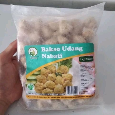 

[Vegetarian] Bakso Udang Nabati 450g