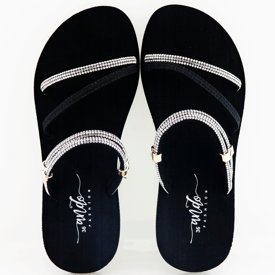 NEW Ando Berliana Perak  - Sandal Strapp Wanita Ando Surabaya