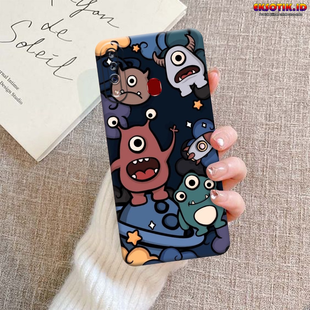 Case Samsung A20s - Casing Samsung A20s - Fashion Case - Silikon Samsung A20s  - Motif Keren Dan Luc