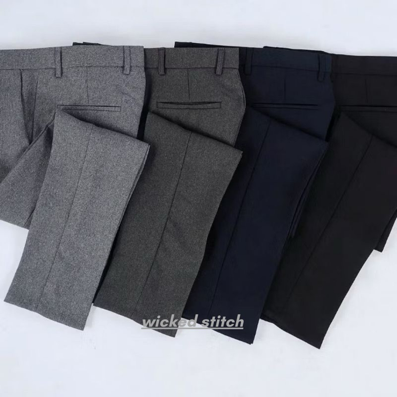 Celana Kerja Formal Cowok by wicked stitch