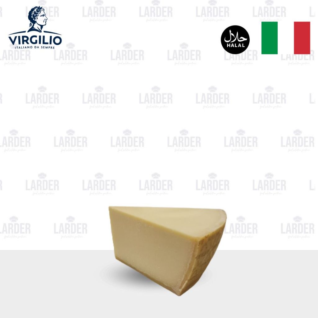 

Grana Padano Virgilio 1/16 Wheel / keju blok/ keju gurih