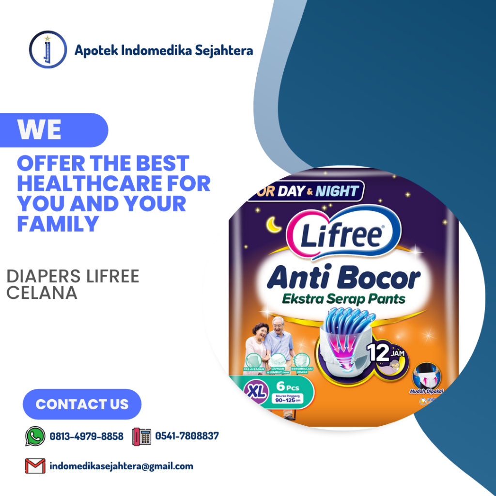DIAPERS LIFREE CELANA DEWASA