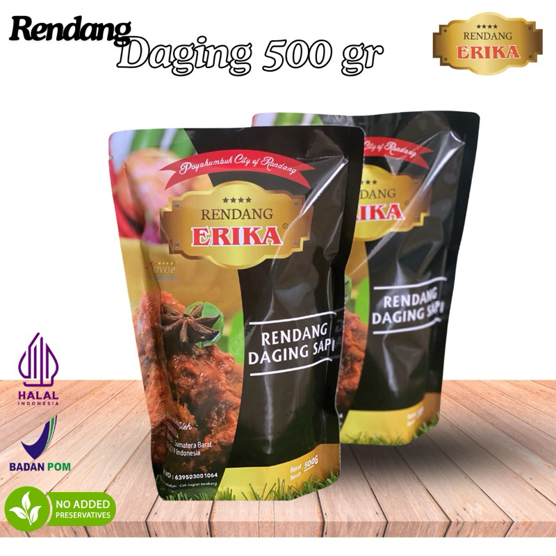 

Rendang daging berat 500gr