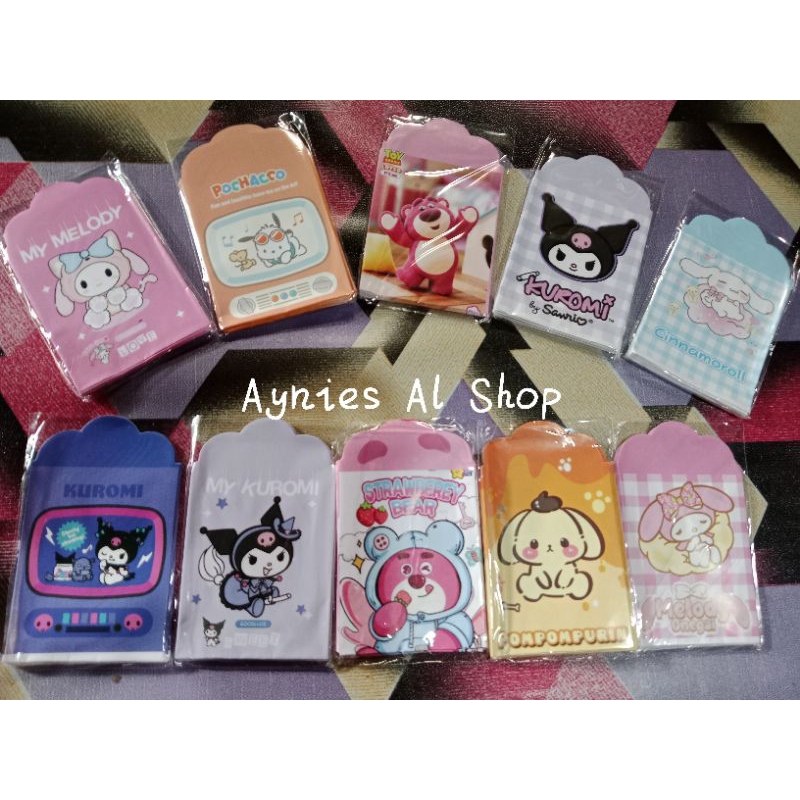 

Amplop Sanrio Ukuran Medium (10 pcs)