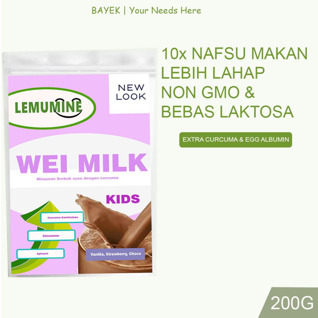 Vitamin Nafsu Makan Anak 1 Tahun Lemumine