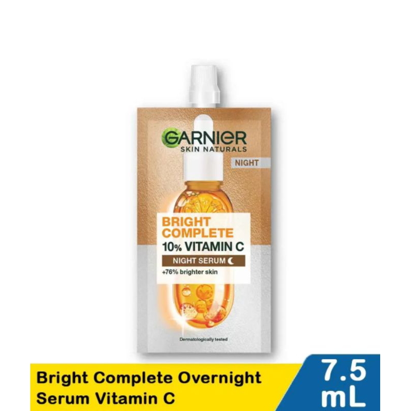 Garnier Bright Complete Overnight Serum Vitamin C 7.5ML