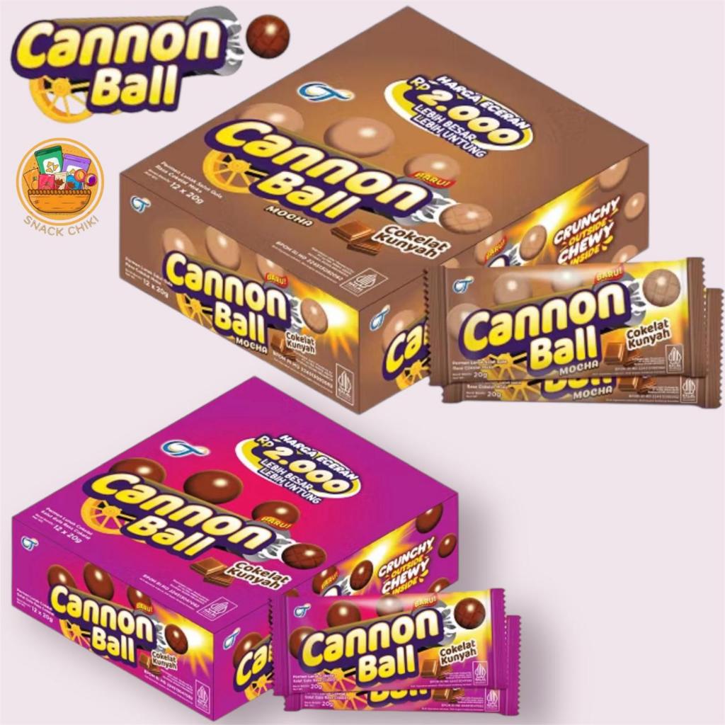 

CANNON BALL 20G KEMASAN BARU (1 BOX ISI 12 PCS )