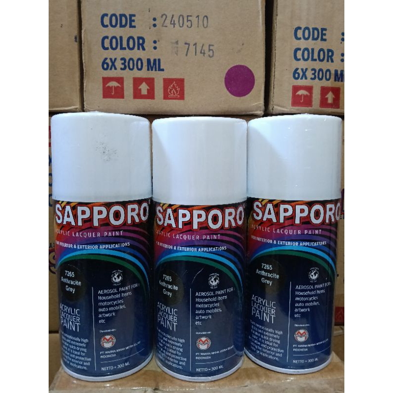 Pilok Pilox Sapporo 300ml saporo 300ML SAPORO spray 300ml 7265 Anthracite grey