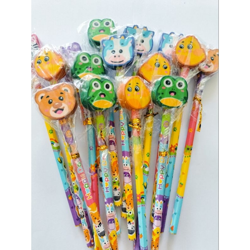 

pensil penghapus karakter