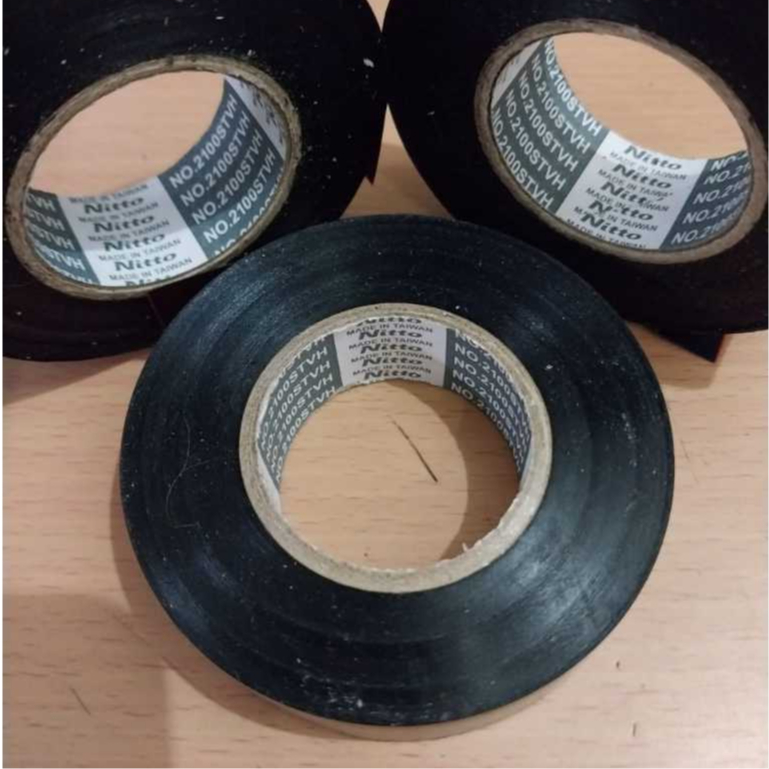 Isolasi Nitto hitam isolasi kabel kelistrikan mobil motor listrik mesin original 1pcs