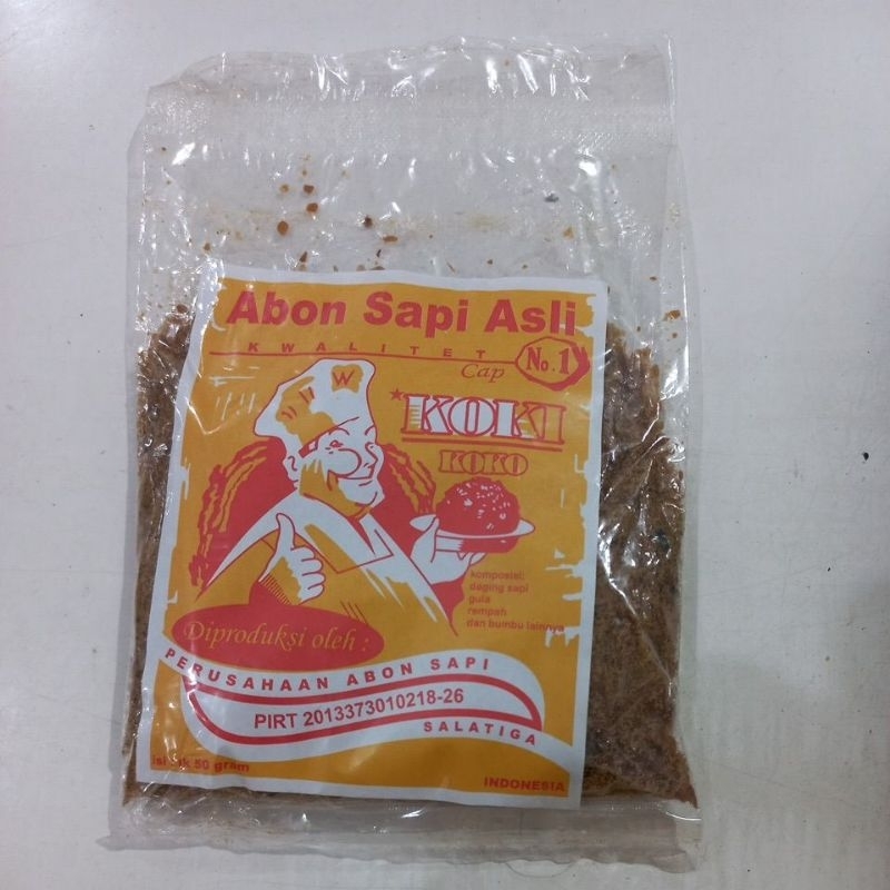 

Abon Sapi Cap Koki Koko 50g