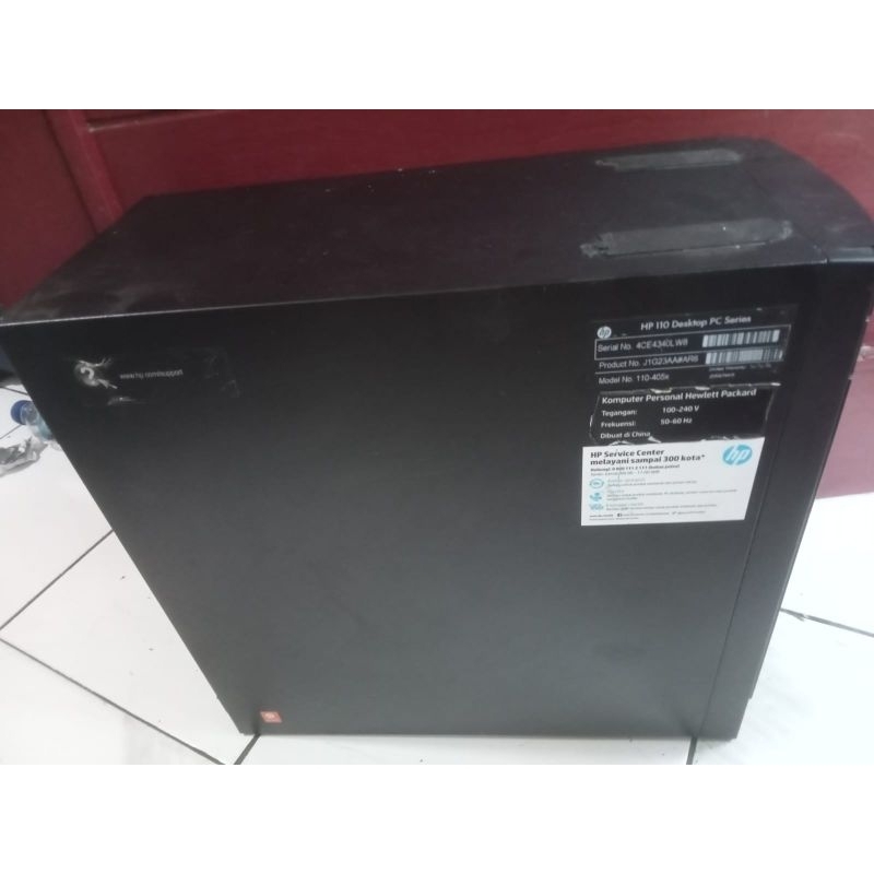 cpu bildup merk hp AMD E1 -6010 Apu