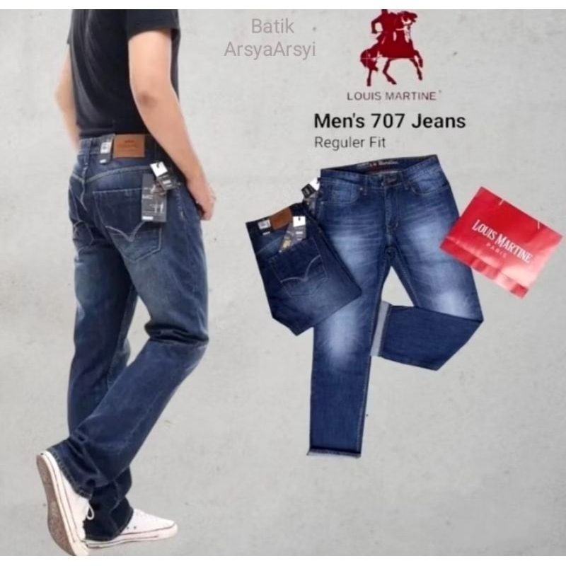 Celana jeans original Louis Martine