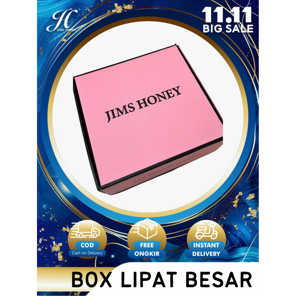 BOX LIPAT JIMS HONEY BESAR DAN KECIL