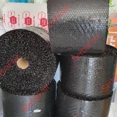 

KI3 Bubble wrap hitam 3cm x 5 m tebal bagus bubblewrap Bandung
