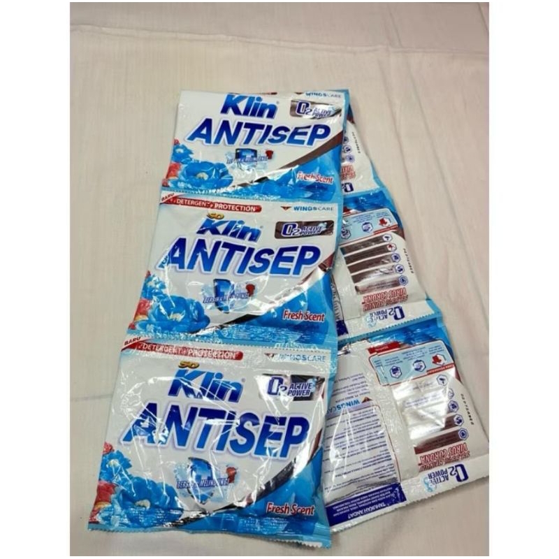 Soklin Antisep / Detergen Antiseptik Bubuk Renceng - 6 pcs/renteng