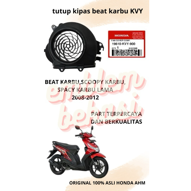 cover tutup kipas beat FI 2012-2014 original