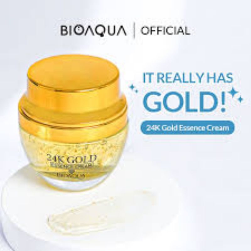 Cream Night and Day Bioaqua essense 24k gold / cream bioaqua esens emas 24k / cream siang dan malam 