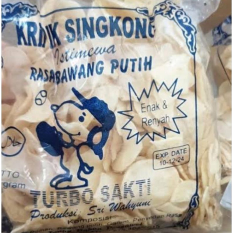 

Kripik singkong Rasa bawang putih