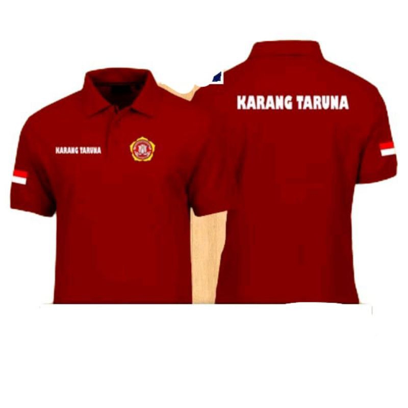 KAOS BERKERAH KARANG TARUNA COD // KAOS POLO BERKERAH KARANG TARUNA // BAJU BERKERAH KARANG TARUNA C